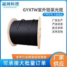 GYXTW室外鎧裝光纜 架空管道光纖線纜 中心束管式光纜