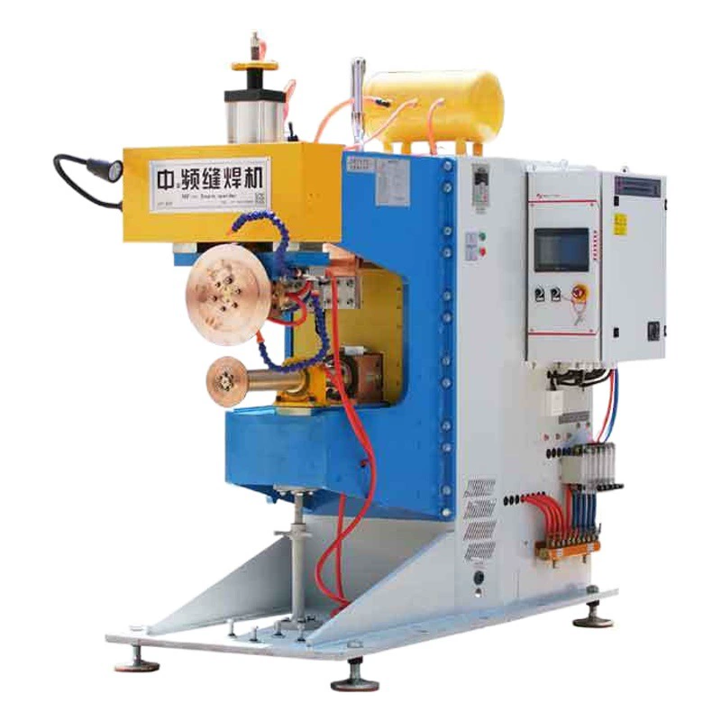 Пневматический сварочный аппарат переменной частоты FTB200 автоматический сварочный аппарат для масляных баков высокой мощности с двойным приводом Серебряная плитка медный роликовый сварочный аппарат