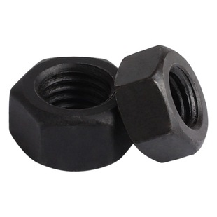 Grade 8.8 Grade 10.9 Grade 12.9GB GB6170 High Strength Blackened Hexagon Nut Locking Nut Screw Cap