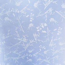 镂空木雕花格透明灯罩材料PVC胶片白皮竹叶银针白国梅