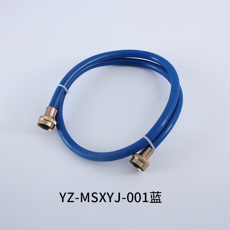 Tubo de entrada de agua para lavadora, tubo de drenaje, manguera flexible de PVC 304 de acero inoxidable, tubo corrugado, grifo antisalpicaduras, universal.