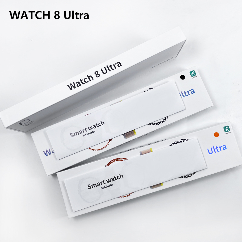 现货工厂watch8 ULTAR蓝牙通话手表 NFC运动1.91大屏无线充S8手环详情5