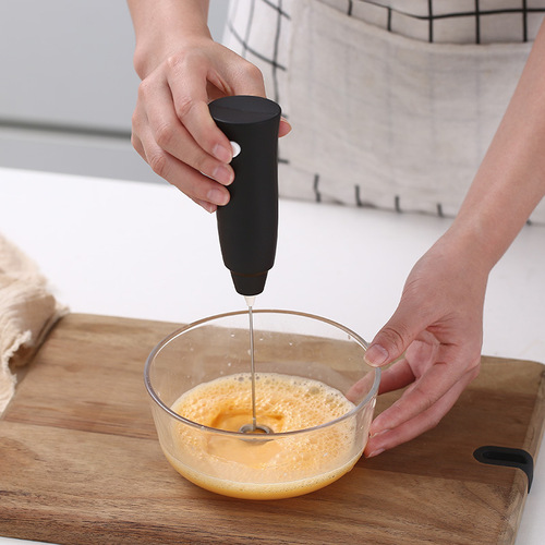 New stainless steel handheld electric egg whisk milk tea coffee stirrer portable mini baking milk frother