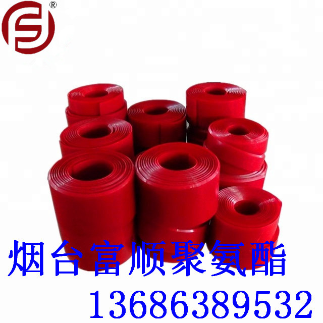 富顺厂家直供大尺寸多规格聚氨酯挡料板 15米输送机挡板 裙边板