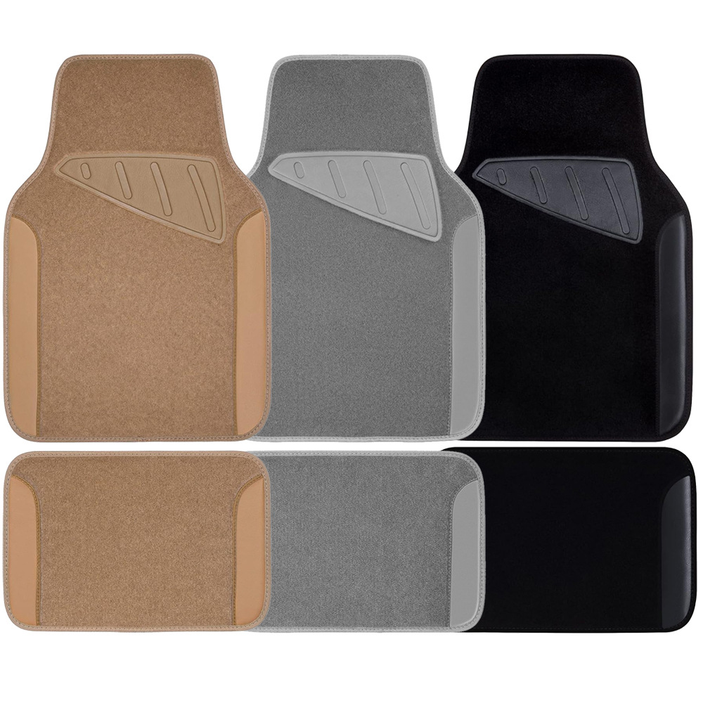 Cross-Border Hot-Selling Universal Car Floor Mats, Non-Slip, Dirt-Resistant, All-Weather Car Seat Mats, Direct Sales from the Manufacturer