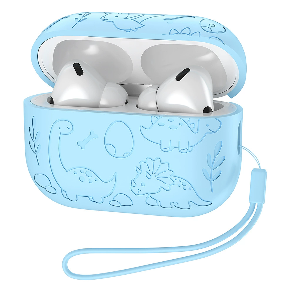 Защитный чехол для AirPods 4 однотонный симпатичный Apple 4 поколения силиконовый мягкий корпус, чехол для AirPods Pro 3 наушников