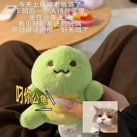 转运小乌龟小红书同款挂件毛绒玩具公仔玩偶情侣礼物卡通包包挂饰