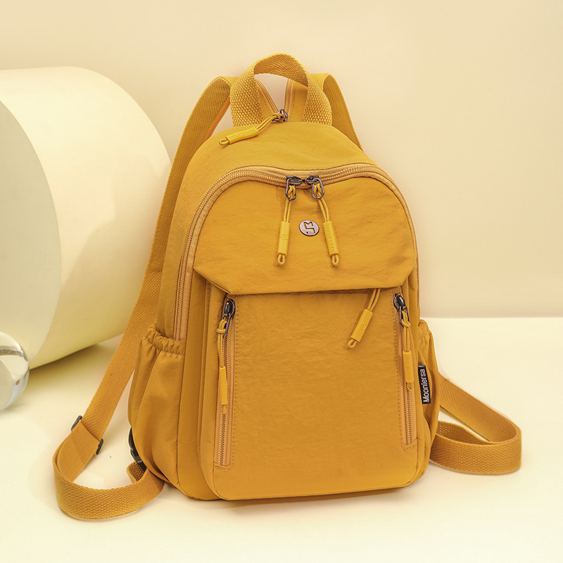 Eenvoudige en casual rugzak, nieuwe rugzak voor studenten, rugzak voor buitenactiviteiten zoals wandelen en reizen._voghion.com