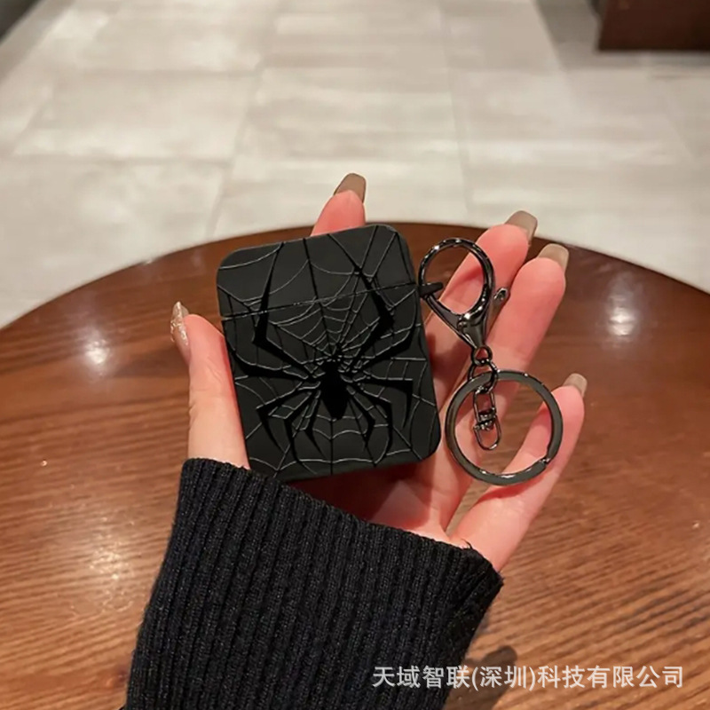 Telaraña negra AirPods1 / 2 / 3 / 4 generación Apple auriculares pro / pro2 auriculares bluetooth