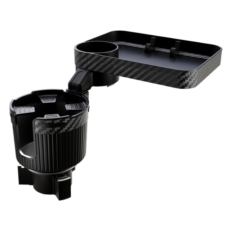 [Venta caliente transfronteriza] bandeja de coche extraíble gran vacío taza de café comida bandeja cuadrada portavasos al por mayor