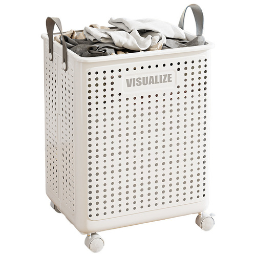 Folding Laundry Basket Household Laundry Basket Storage Large Storage Basket Dirty Clothes Hamper Balcony Bathroom Dirty Clothes Storage Basket