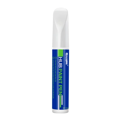 Cross-Border Car Paint Touch-Up Pen, Tire Marker Pen, Car Paint Scratch Repair Pen, Pearl White and Black Paint Repair Tool (Avtomobil boya qələmləri) - 12ml-universal-white