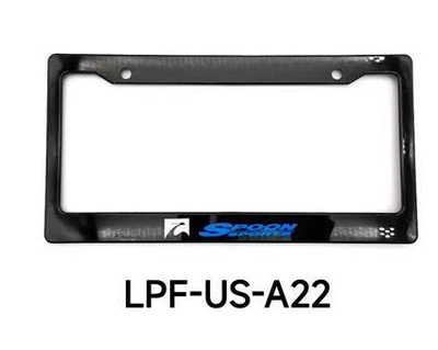 License plate holder/license plate holder – Plate Frame Amazon Best Selling Graffiti - spoon