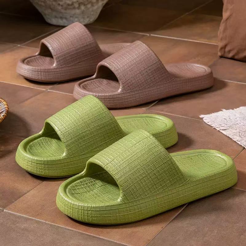 Slippers for Women, Summer High Heels, Indoor Home Living Room, Thick-Soled Couples, Outdoor Wear, Beach and Seaside Sandals for Men