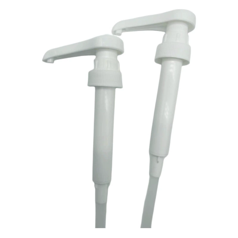 Помпа-дозатор для сиропа 28/400, нажимного типа, 750 мл, регулируемая, с 38 зубцами, для джема