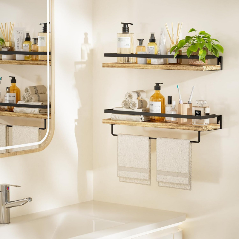 Set two -solid wood rack