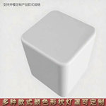 四方形灯罩四方罩白色奶白磨砂pooa亚克力外壳全款式多样中华吊灯