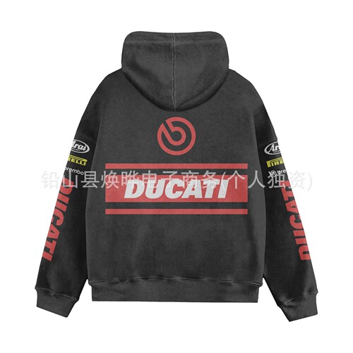 Cross-border overseas trade Amazon eBay 3D vintage print hooded sweatshirt loose casual men's best-selling hot sale