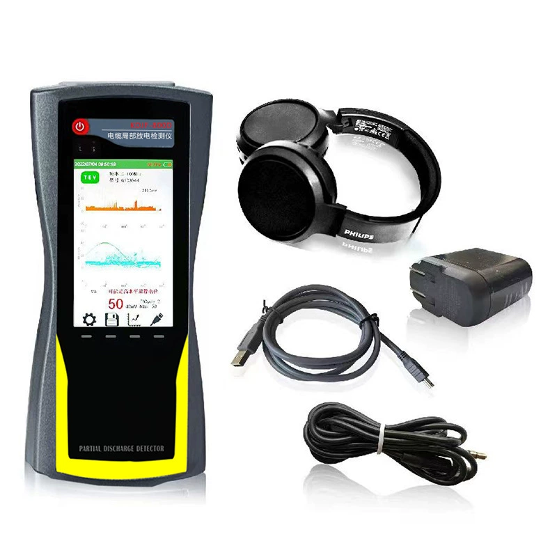 Портативный прибор для обнаружения частичных разрядов, детектор частичных разрядов в кабельных линиях, ультразвуковой портативный тестер частичных разрядов