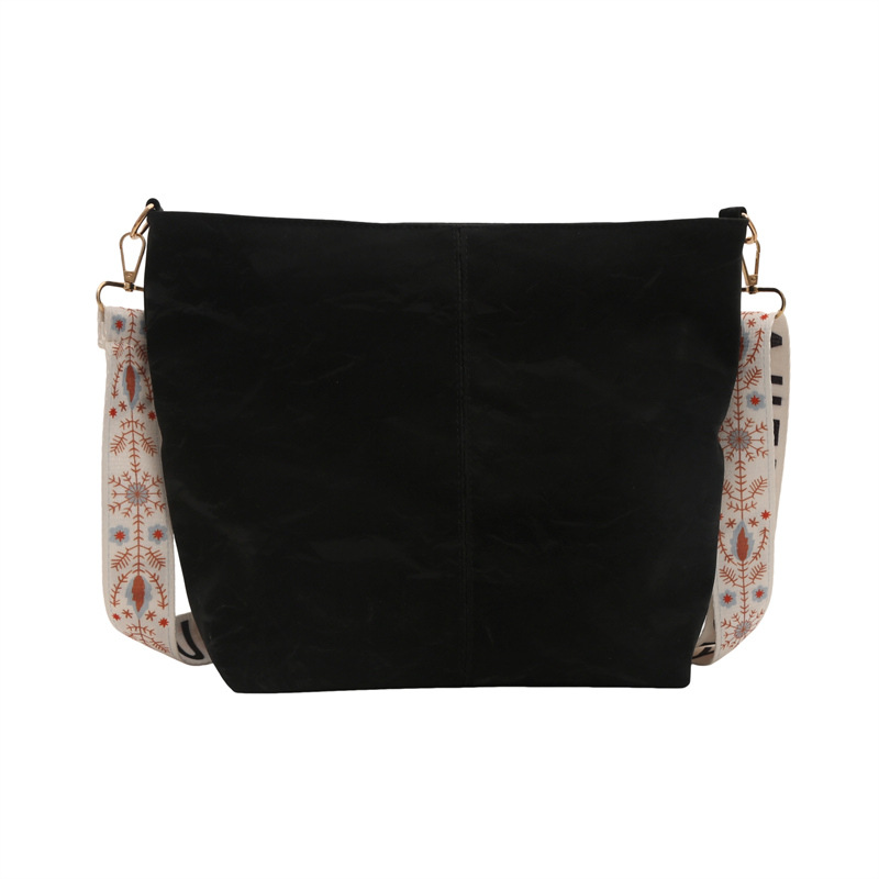 Textura simple de gran capacidad 2024, nuevo nicho de verano de moda bolsas de cubo de agua, mochila casual versátil