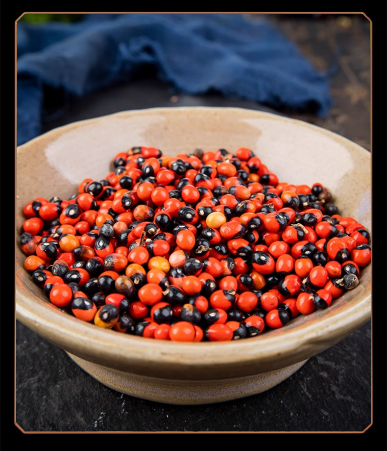 Xiang Si Dou Red Jequirity Bean 500g Dried Abrus precatorius Seeds Traditional Herbal Ingredient in use