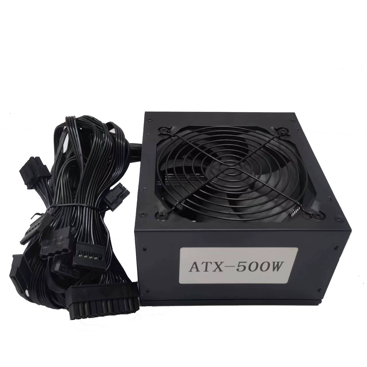 ATX блок питания компьютера 500W с вентилятором 12см, поддержка COMPUTER PC POWER