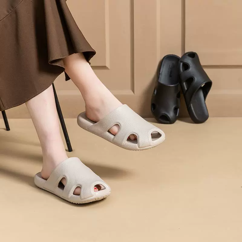 JIAJIALE Baotou домашние тапочки для пар с мягкой подошвой, противоскользящие и антизапаховые, новые домашние и уличные легкие тапочки 2024 года