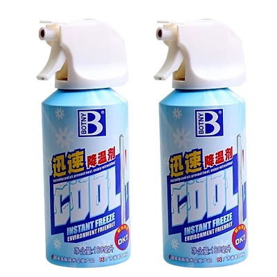 Baotili Cooling Agent Indoor and Car Air Spray-Type Dry Ice Rapid Car Cooling Agent Unlimited Delivery Car Cooler (Air cooling agent for vehicle) - b-1898-guardians-rapid-cooling-agent-180ml230g-1-bottle