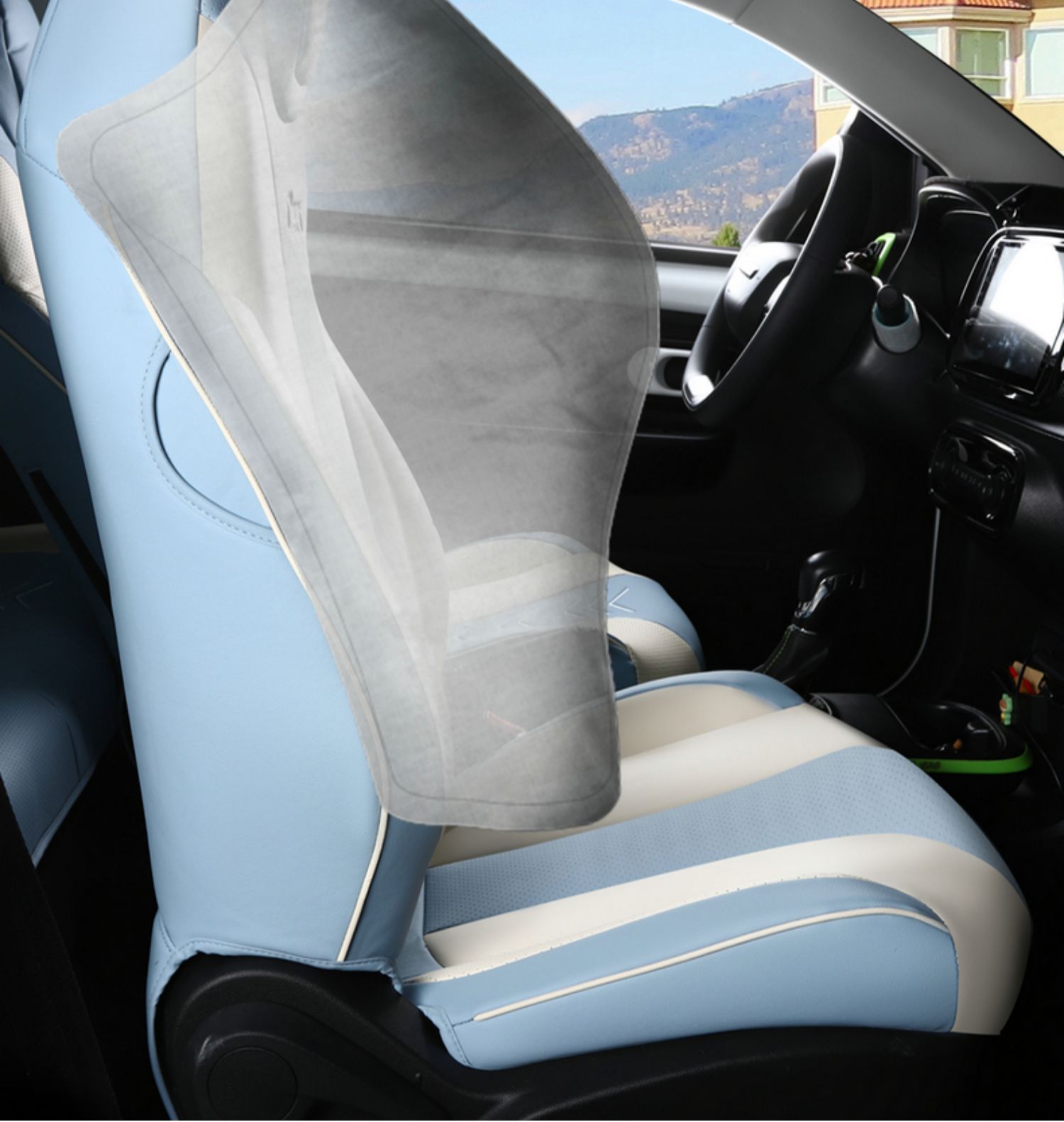 Roeway CLEVER car seat cover new special fully surrounded four seasons Universal cartoon four-seat seat seat cover