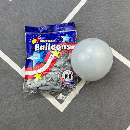Mayfair 5-inch matte balloons for wedding celebration decorations, birthday party floating decorations, 100 small round candy-colored balloons