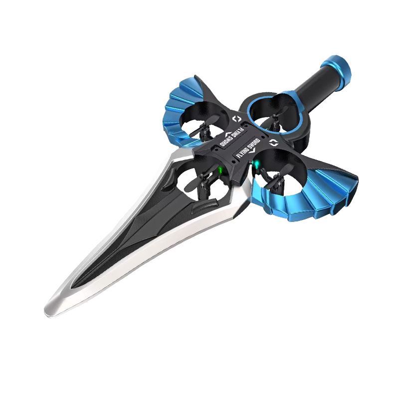 Reloj de juguete OVNI interactivo para niños, espada voladora con control remoto, sensor de cuatro ejes, avión, evitación automática de obstáculos, fotografía aérea, drone