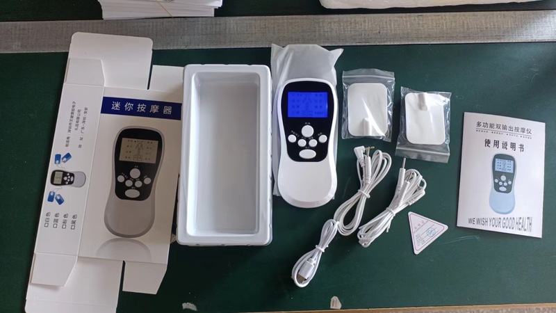 家庭用二穴充電式ミニピンマッサージャー多機能腰と首スマート理学療法機器ギフト卸売|undefined