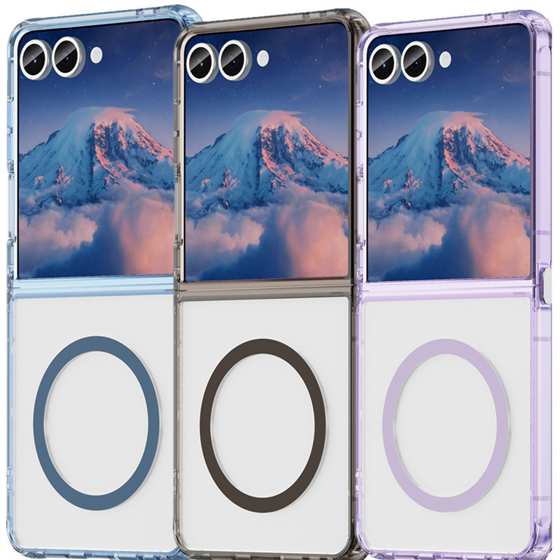New Transparent Samsung Zflip7 Magnetic Phone Case Suitable for Foldable Zfold7 Foreign Trade S26/A17 Cross-Border A57 New Transparent Samsung Zflip7 Magnetic Phone Case Suitable for Foldable Zfold7 Foreign Trade S26/A17 Cross-Border A57