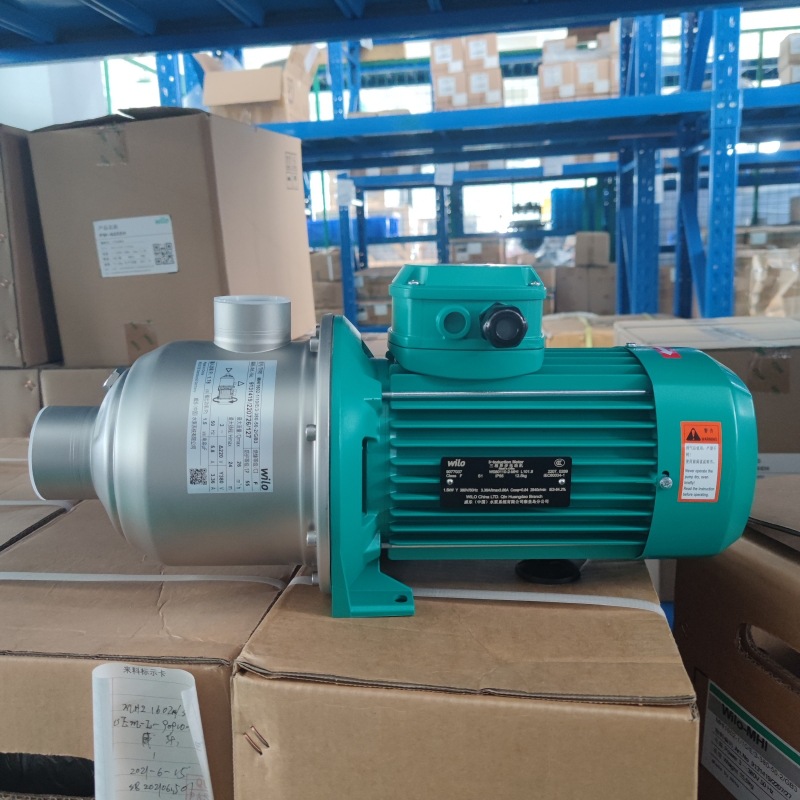 威乐MHI205DM不锈钢空调水泵暖通热水循环泵750W离心式增压泵