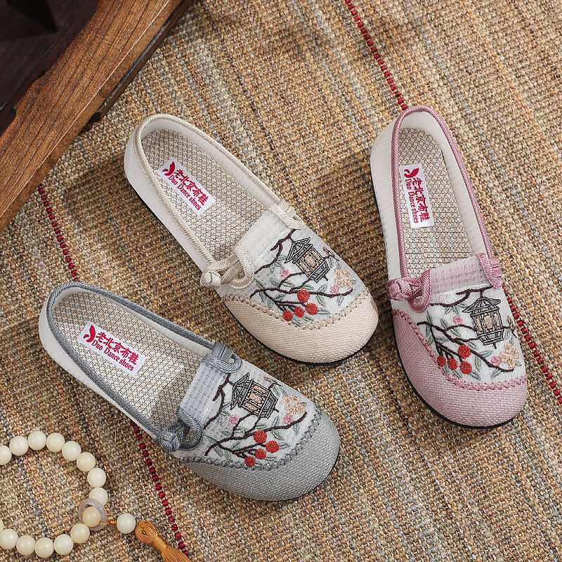 Summer Beijing cloth slippers