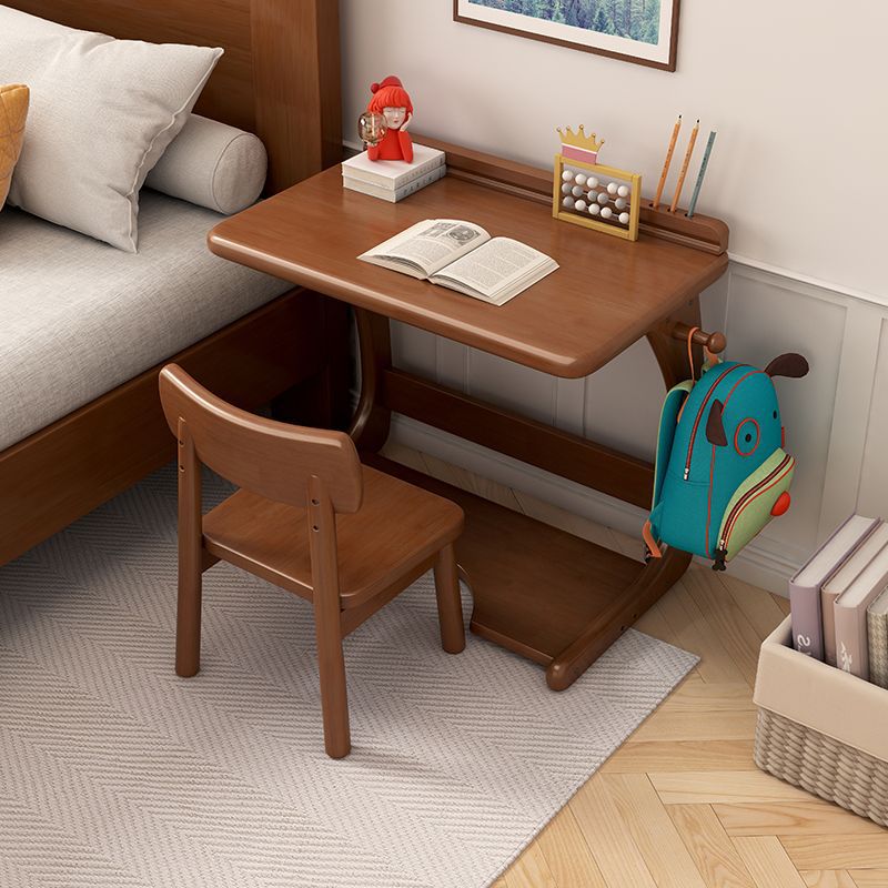Kindergarten Desks, Children's Solid Wood Desks, Baby Growth Tables, Children's Study Tables, Small Apartment Writing Desks and Chairs