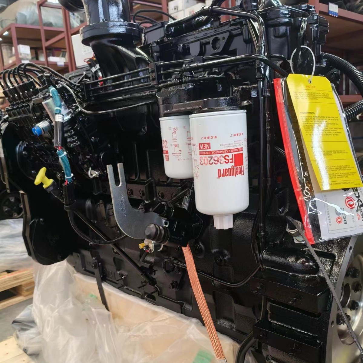 Cummins/康明斯 6LTAA8.9-C280 空压机柴油发动机全新