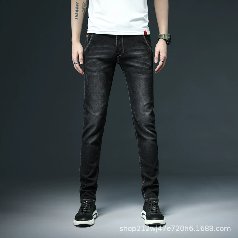(Cross-border trading), multicoloured high quality jeans, slim fit