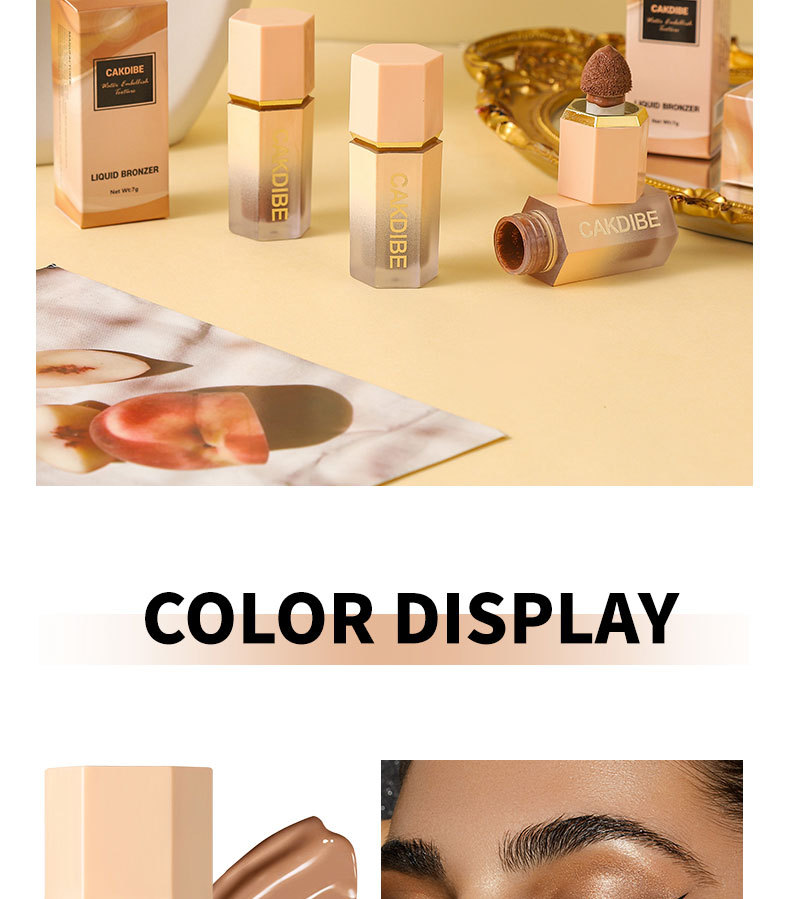 Natural three-dimensional Lightweight Concealer Beauty Highlighter Moisturizing, Breathable and brightening Liquid_voghion.com