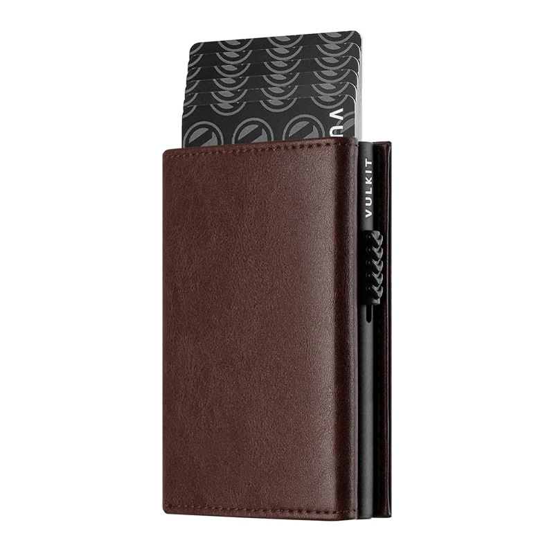 Titular de tarjeta de metal comercio exterior de los hombres RFID antirrobo cepillo europeo y americano Amazon metal aleación de aluminio titular de la tarjeta