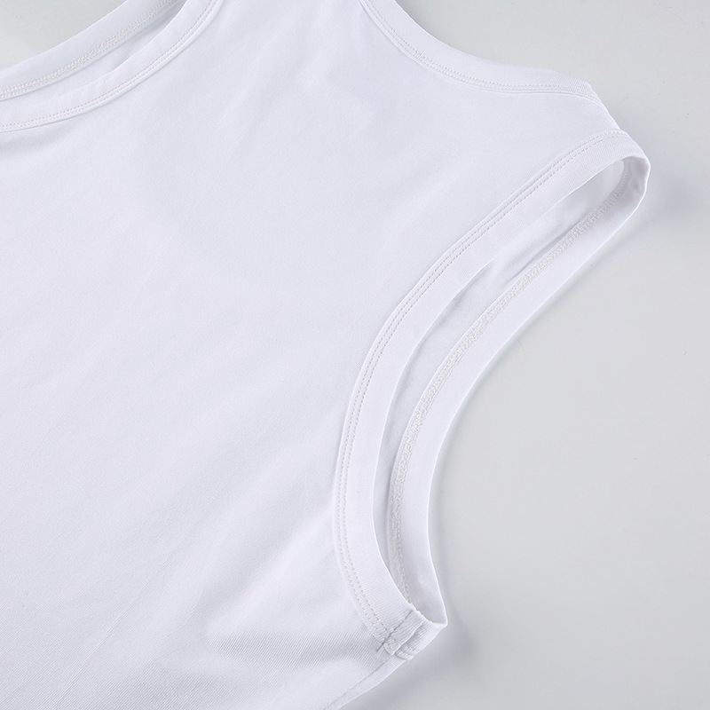 solid color slimming sexy small vest NSLQ39316