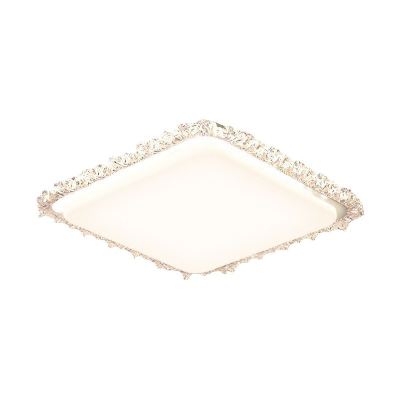 [Selección estricta] 2025 nuevo estilo francés lujoso ambiente romántico de espectro completo dormitorio principal lámparas de techo de protección de ojos