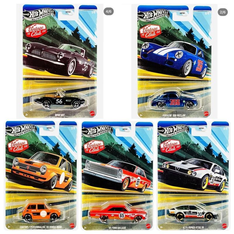 Hot Wheels Retro Club Simulation Alloy Car Model Porsche Alfa Romeo Alloy Car Model Toy Hot Wheels Retro Club Simulation Alloy Car Model Porsche Alfa Romeo Alloy Car Model Toy