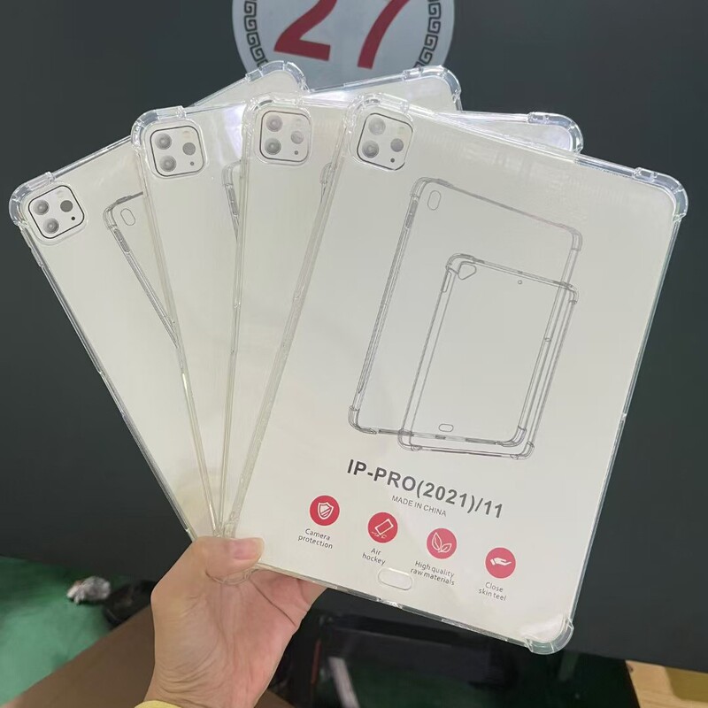 High-Transparency Tablet Protective Case Suitable for Apple iPad Pro 11, Anti-Drop Tpu Tablet Protective Cover
