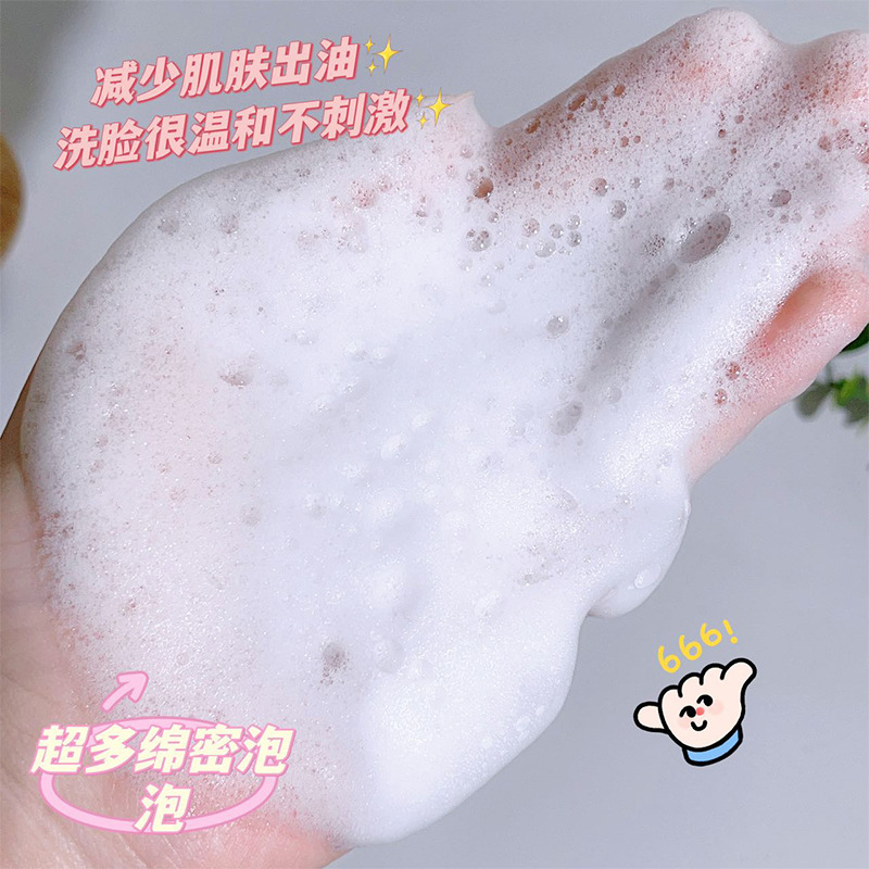 Qise Centella asiatica limpiador facial limpieza facial hidratante suave hidratante delicado poro lavado y descarga fabricante de tigre