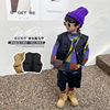 Children's clothing Boy Bread wear Vest Adidas Exorcism 2022 new pattern Down cotton children men and women baby Cotton clip jacket