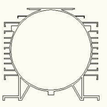 供应卧式内径128Y2系列电机壳/电机 电动机配件