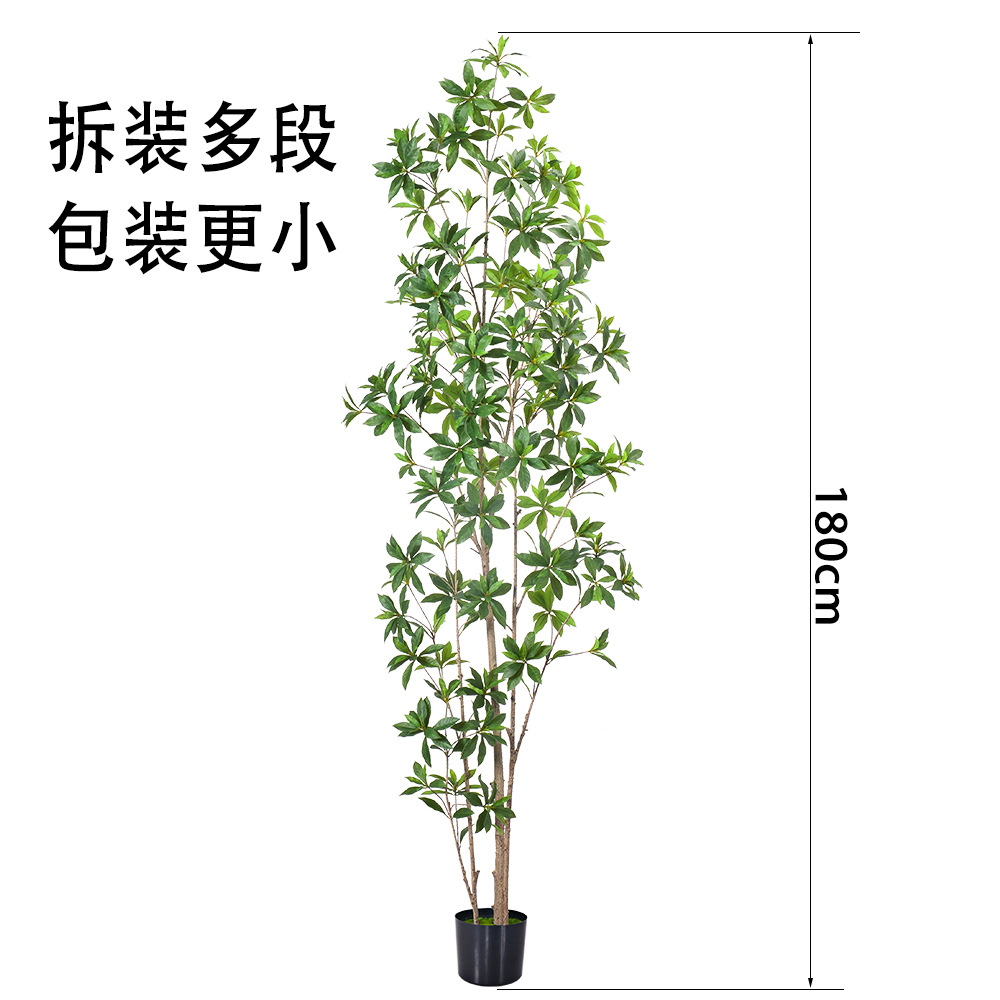 Plantas verdes artificiales transfronterizas, palmera bananera grande de viajero, plantas en maceta con un toque de alta gama, plantas artificiales simuladas, plantas verdes artificiales al por mayor.