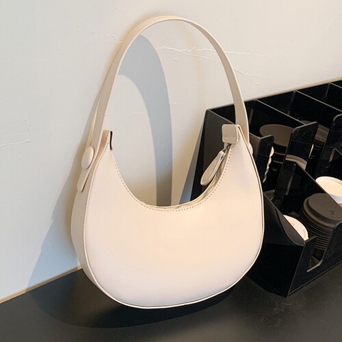Korean-style vintage mini bag for women, 2024 new collection—stylish, trendy, and Instagram-worthy shoulder bag with a sleek, minimalist underarm design.