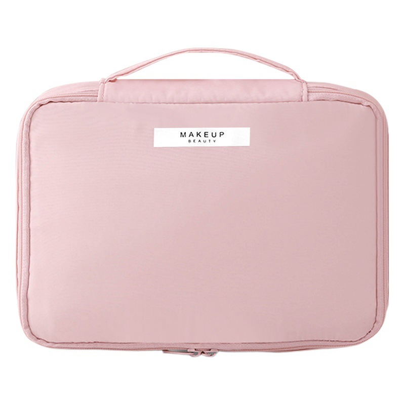 Bolsa de cosméticos de viaje de alta apariencia 2022 nueva bolsa de cosméticos portátil versión avanzada Almacenamiento de maquillaje portátil de gran capacidad